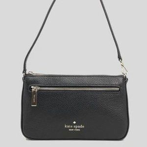 Kate Spade - Leila Pebbled Leather convertible wristlet